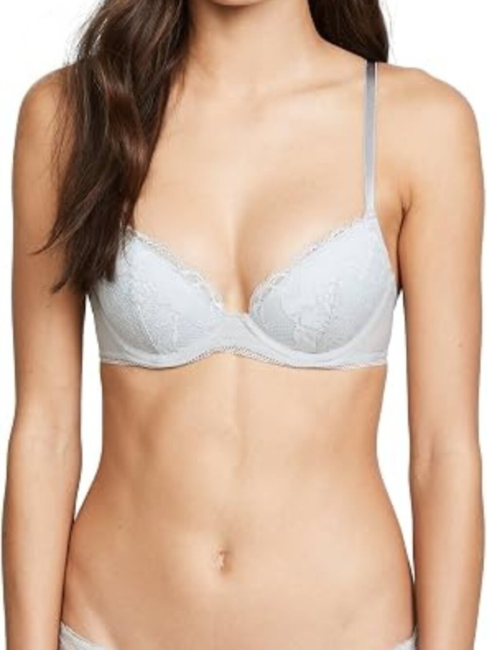 Calvin Klein Womens Bird Lace Lift Demi Bra